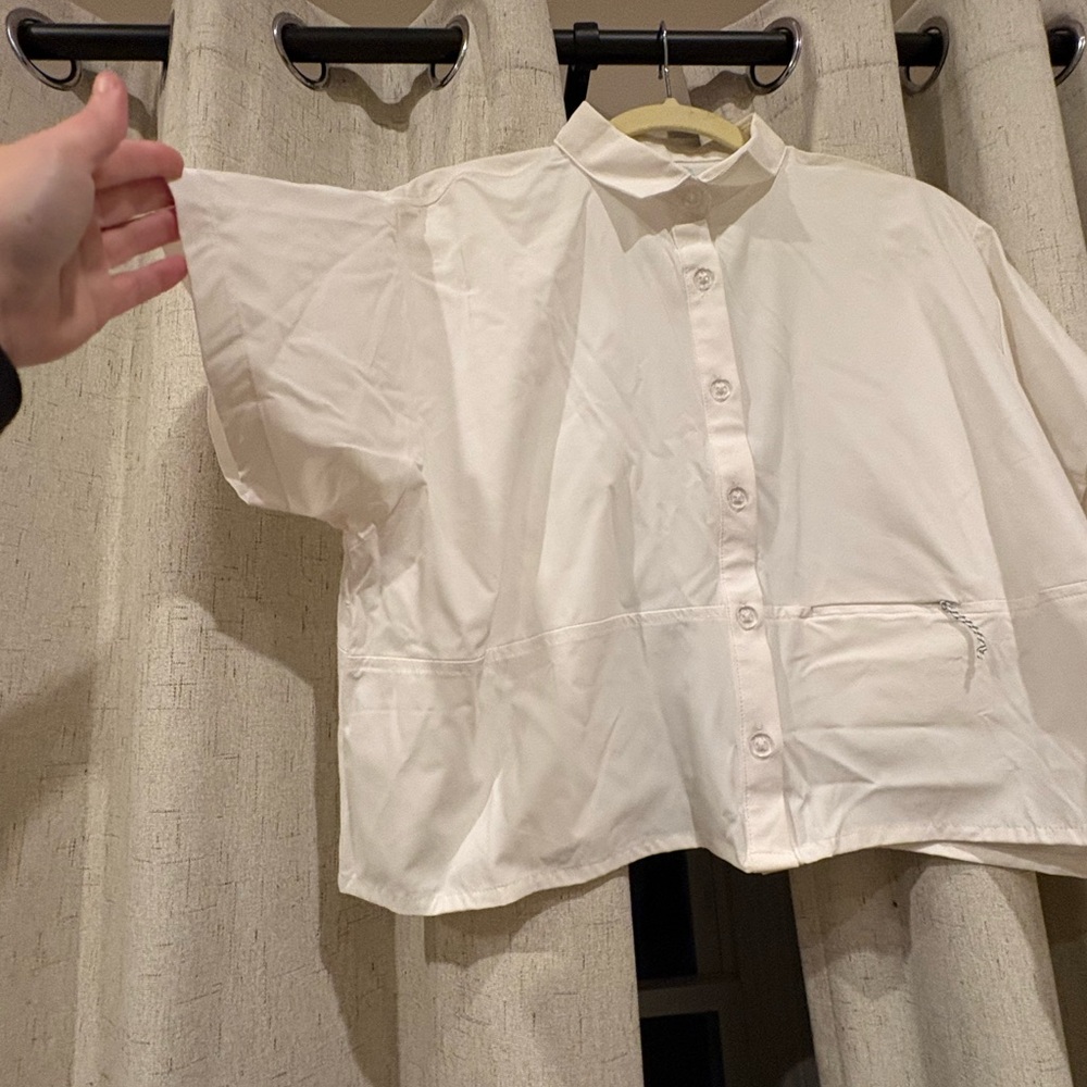 Women’s FLX athletic collared top - Picture 2 of 8